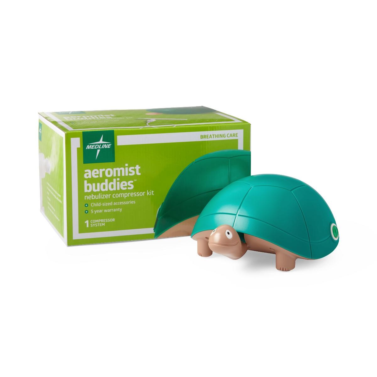 Pediatric Turtle Aeromist Buddies Nebulizer Compressor Pediatric Turtle Aeromist Buddies Nebulizer Compressor