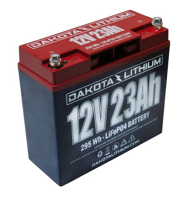 12V 23AH LITHIUM LIFEPO4 Scooter Battery Coastal Medical Equipment